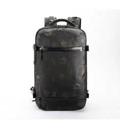 Large Men Travel Laptop Backpack With Usb Charging Port Anti Theft Water Resistant Computer Daypack - Camo / Big - Outdoor & School Bags Waterproof Laptop Backpack, Laptop Bag Men, Laptop Backpack Women, Multifunction Bag, Waterproof Travel Bag, Luggage Backpack, High Technology, Business Laptop, Shoulder Backpack