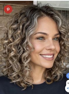 Hair Color Ideas At Home, Hairstyle Braids, Haircuts For Medium Length Hair, Brown Curly Hair, Medium Curly Hair Styles