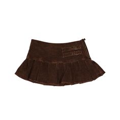 Bear Buckle Corduroy Skirt Pleated Corduroy Skirt, Twee Clothing, Mini Brown Skirt, 2000s Mini Skirt, Thanksgiving Fits, Corduroy Skirt Outfit, 90s Skirt, Brown Mini Skirt, Flared Mini Skirt