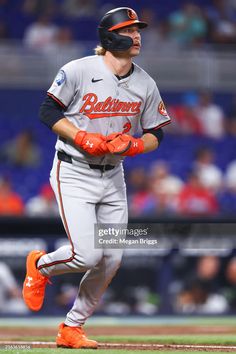 baltimore orioles player running on the field