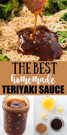 the best homemade teriyaki sauce recipe