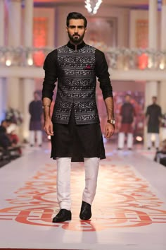 Almirah #tribal #bandhgala #desi groomswear #desi mens fashion Wedding Kurta For Men, Party Outfit Men, Indian Groom Wear, Wedding Dresses Men Indian, Kurta Pajama Men, Mens Kurta Designs