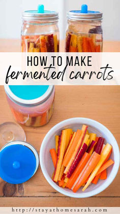 how to make fermented carrots in mason jars