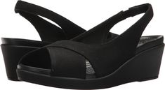 PRICES MAY VARY. A more elegant look with a wider width fit for the comfort you love Stretch gore panel on medial side for a comfortable fit 80-mm wedge heel with rubber tap Dual Crocs Comfort: foam footbed on top of a Croslite foam outsole Black Platform Wedge Slingback Sandals, Black Wedge Heel Slingback Sandals, Black Slingback Sandals With Arch Support, Black Open Toe Slingback Sandals With Arch Support, Chic Black Sandals With Arch Support, Elegant Black Wedge Heel Slingback Sandals, Fitted Black Slingback Sandals, Elegant Black Slip-on Slingback Sandals, Modern Black Wedge Sandals With Cushioned Footbed