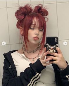 Y2k Hair, Y2k Hairstyles, Dyed Hair Inspiration, Kawaii Hairstyles, Peinados Fáciles Para Cabello Corto, Pretty Hair Color, Hair Stylies, Alternative Hair