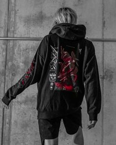 fireforce fire force akuma shinra kusakabe company 1 8 joseph vulcan karim flam tamaki kotatsu — - Made-to-Order- Directly printed on the garment, cured, and treated by hand - 100% premium cotton face - 65% ring-spun cotton, 35% polyester soft interior - Medium-heavy fabric [8.5 oz/y² (288.2 g/m²)] - 3-Panel hood, flat drawstrings with silver eyelet hardware - FINAL SALE. Please read the size chart and refer to our F.A.Q. — Black Hooded Tops With Anime Print, Hip Hop Cotton Outerwear For Halloween, Halloween Techwear Hoodie With Graphic Print, Harajuku Style Anime Print Outerwear For Streetwear, Winter Techwear Sweatshirt For Cosplay, Black Anime Print Outerwear For Winter, Cotton Hooded Outerwear With Anime Print, Black Graphic Print Hoodie For Cosplay, Graphic Print Hoodie For Fall Cosplay