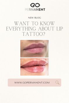 If you are looking to get a permanent lip tattoo, this blog post is for you. There are things to consider before booking the appointment! Lip Blushing Tattoo, Cosmetic Tattooing, Cosmetic Tattoo