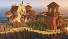 Minecraft Builds Minecraft Pirate Cove Ideas, Shipwreck Minecraft Build, Minecraft Shipwreck Build, Minecraft Pirate Cove, Minecraft Castle Blueprints, Cool Minecraft