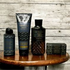 Bath And Body Works Vanilla Noir Men’s Collection Bodyspray, Body Cream Lotion, 3-In-1 Hair, Face And Body Wash, And Bar Soap. Full Size. New. Sold As Set Only. Scents: Rich Vanilla, Bergamot Spice, Patchouli Musk Buy With Confidence, I Have Great Reviews, And Ship Quickly With Care. Clean, Non-Smoking Home. Bath And Body Works Mens Collection Vanilla Noir Body Lotion Cream Spraymist Shower Gel Body Wash Christmas Holiday Birthday Gift Set Bundle Fall Winter Gifts