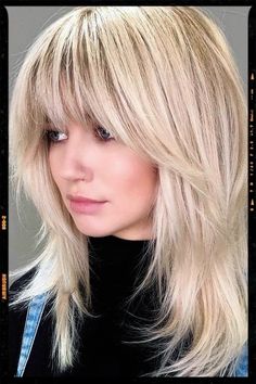 Wolf Cut Hair - Hair Color Idea Spring Hair, Shag Hairstyles, Shag Haircut, Shoulder Length Hair, Medium Length Hair Cuts