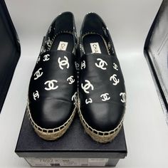 Size 40, Brand New Chanel Espadrilles Chanel Espadrilles, Chanel Shoes, Espadrille Shoes, Limited Time, Espadrilles, Chanel, Women Shoes, Brand New, Closet