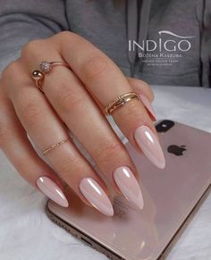 Ongles Beiges, Engagement Nails, Classy Acrylic Nails, Bridal Nails, Cute Acrylic Nails, Nude Nails