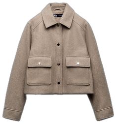 Zara Jacket, Soft Jacket, Bomber Jackets, Zara Jackets, Bomber Jacket, Jackets & Coats, Zara, Collage, Cream