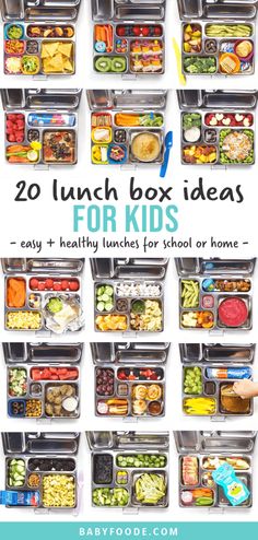 20 lunch box ideas for kids