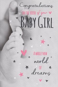 congratulations to the birth of your baby girl