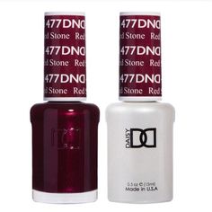 Nails Stronger, Daisy Nails, Garnet Red, Gel Lacquer, Uv Gel Nails, Soak Off Gel