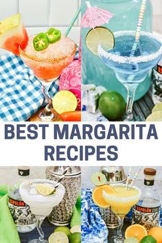 the best margarita recipes for any type of party