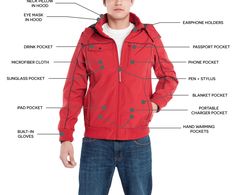 New BAUBAX Men's Red Bomber Jacket- Choice of Size   A modern travel friendly Bomber Jacket with a stylish flair with 15 FEATURES. A jacket that can take you from a party setting to the casual ski mountains in high style. After years of frequent traveling for both work and leisure, our founders have experienced their fair share of travel inconveniences. They tried everything from packing efficiently to experimenting with 9 travel pillows in less than 3 months’ time— all of which still left them Packing Efficiently, Ski Mountains, Travel Pillows, Travel Jacket, Travel Clothing, Popular Mens Fashion, Men's Coats & Jackets, New Stuff, Utility Jacket