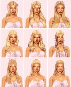 many different types of blonde hair for females