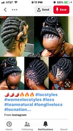 Coloured Dreads, Colored Dreads, Loc Hairstyles, Beautiful Locs, Dreadlock Styles, Dreads Styles, Dread Hairstyles, Lock Style