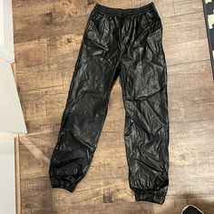 Black Pleather Pants New Without Tags Never Worn Pleather Pants, Pant Jumpsuit, Pants For Women, Jumpsuit, Tags, Pants, Women Shopping, Black, Color