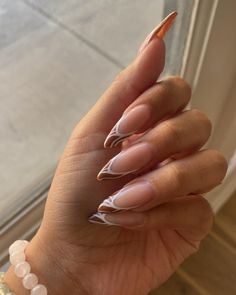 Deer Nails, November Nails, Fall Gel Nails, Cute Nails For Fall, Minimal Nails, Thanksgiving Nails, Almond Shape, Nails Fall