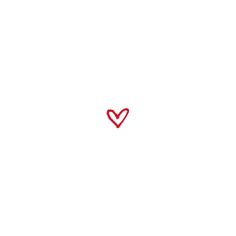 a red heart on a white background with the word love written in it's center