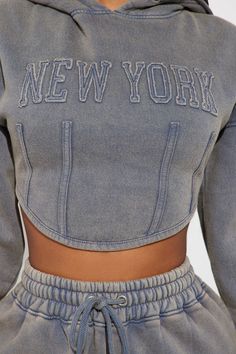 Available In Grey/combo. Hoodie Long Sleeve Embroidered Front Screen Print Corset Waist Cropped Stretch Disclaimer: Due To The Specialized Wash Process, Each Garment Is Unique. Embroidery Placement Will Vary. 60% Cotton 40% Polyester Imported | New York Hustle Washed Hoodie in Grey size Medium by Fashion Nova Fitted Letter Print Sweatshirt For Spring, Fitted Casual Fleece Tops, Fitted Fleece Tops For Fall, Fitted Letter Print Hoodie For Fall, Fitted Crew Neck Hoodie For Spring, Spring Fleece Tops With Letter Print, Spring Fleece Tops With Cozy Fit, Cozy Fit Fleece Tops For Spring, Fitted Long Sleeve Top For College