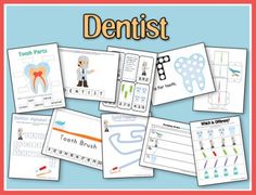 dental hygiene worksheets for dentists and students to practice their oral health skills