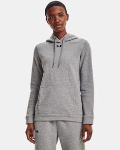 Women's UA Hustle Fleece Hoodie, Gray Under Armour Hoodie Women, Sweatshirts Hoodie Women, Armor Hoodie, Under Armour Sweatshirt, Under Armour Hoodie, Hoodie Pullover, Under Armour Shirts, Women Hoodies Sweatshirts, Pullover Shirt