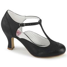 a women's black and white shoe with two straps