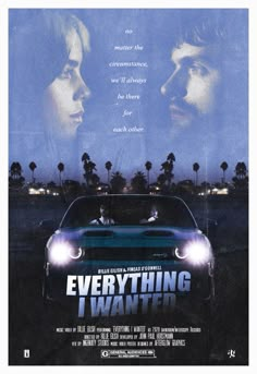 a movie poster for the film everything i want to do