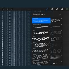 the screenshoter is displaying an array of different types of chains and bracelets