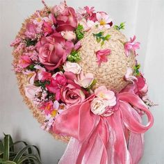 Rattan Bags, Red Rose Wreath, Easter Hats, Raffia Hat, Easter Bonnet, Hat Decoration, Rattan Bag, Diy Hat, English Tea