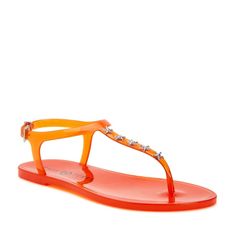 Katy Perry The Geli Star Fish Stud Orange Thong Jelly Sandals. Size 7. New Without Tags - Color: Star Fish Fiery Orange - Flexible Pvc Geli - Ornamented T- Strap - Adjustable Buckle Closure - Summer, Vacation, Beach, Coastal, Fun, Bright Color See All Pictures For Details. Offers Are Welcomed - Ships Same/Next Day T-strap Jelly Sandals For Summer Beach, Summer T-strap Jelly Sandals For The Beach, Summer Beach T-strap Jelly Sandals, Summer Beach Jelly Sandals T-strap, Trendy T-strap Flip Flops For Summer, Summer T-strap Sandals For Beach Party, Summer T-strap Sandals For Beach Season Parties, Summer Party T-strap Sandals For Beach Season, Summer Party T-strap Sandals