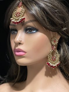 "Dive into the timeless elegance of Kundan Jhumka/Jhumki and Diamond earrings, reflecting the rich heritage of Indian and Pakistani Jewelry, adorned with the glamour of Bollywood. Discover your perfect pair ✨💎. Explore an array of designs and varieties by visiting my Etsy shop for an extensive collection 🛍️:    https://thefashionofindia.etsy.com"kundan bridal earrings with tikka wedding handmade jewelry Polki Earrings/Tikka/Kundan Earrings/Chandbali Earrings/Chandelier Earring/Indian Earrings/ Temple Jewelry Chandbalis With Pierced Ears In Kundan, Tikka With Matching Earrings For Festivals, Bollywood Style Tikka With Matching Earrings For Celebration, Festival Kundan Chandelier Earrings For Pierced Ears, Heavy Kundan Bollywood Hoop Earrings, Bollywood Kundan Hoop Earrings For Party, Bollywood Style Tilla Hoop Earrings For Festivals, Heavy Bollywood Kundan Hoop Earrings, Bollywood Kundan Necklace With Matching Earrings For Festivals