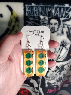 These are handmade Chardeemacdennis Game Boardearrings. They are made from printed shrink film and surgical stainless steel hooks. Message me if you have any questions. Shrink Film, Sweet Tee, Mind Body Spirit, Board Games, Jewelry Earrings Dangle, Etsy Earrings, Dangle Drop Earrings, Dangle Earrings, Jewelry Earrings