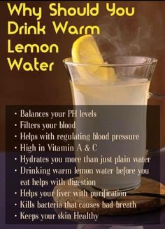 Drinking Warm Lemon Water, Hot Lemon Water, Warm Lemon Water, Lemon Water Benefits, Food Health Benefits, Water Benefits, Healthy Drinks Recipes, Water Recipes