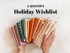 Get the crafty person in your life what they truly want with this quilter's holiday wishlist — from sewing tools to fabric. We've got it! Suzyquilts.com