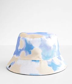 Peter Grimm Monroe Bucket Hat - Cream/Blue , Men's Blue Tie-dye bucket hat One size fits most. 100% Polyester. Do not wash. Do not bleach. Do not tumble dry. Do not wring. Do not iron. Do not dry clean. Apparel & Accessories > Clothing Accessories > Hats Blue Bucket Hat For Summer, Blue Bucket Hats For Summer, Bucket Hat For Men, Hat Cream, Tie Dye Bucket Hat, Mens Bucket Hats, Hat For Men, Men's Hats, Accessories Clothing