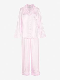 Peter Alexander Pink Stripe, Peter Alexander Pajamas Silk Long, Peter Alexander Pajamas Silk Pink, Peter Alexander Pajamas Silk Aesthetic, Peter Alexander Pajamas Silk, Peter Alexander Pajamas, Bday Basket, Fame Clothes, Pyjamas For Women