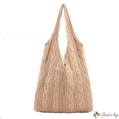 Bird in Bag - New fashion bags knitted bags hollow bag retro bag simple shoulder bag handbag female bags Bags Knitted, Female Bags, Retro Bags, Street Trends, Sewing Thread, Knitted Bags, Bird In Bag, Fashion Bags, Bags Handbags