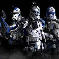 501st Legion Wallpaper, Captain Rex Tattoo, Star Wars Fives, Clone Trooper Wallpaper, Clone Battalion, Fives Clone Wars, Star Wars 501st Legion, Grand Army Of The Republic, The 501st