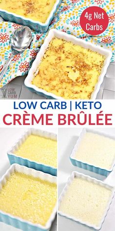 how to make low carb keto creme brulee in 4 easy steps