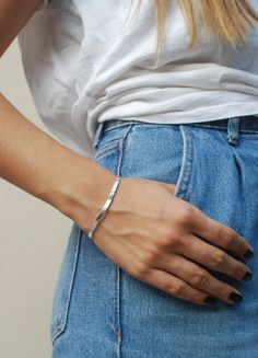 This flat snake bracelet beautifully reflects the light and shines with your every move. Made from sterling silver it will not irritate your skin. This herringbone chain bracelet is 3 mm wide. You can choose the length: 16,5 cm (6.5 inches) 17,8 cm (7 inches) 19 cm (7.5 inches) 20,3 cm (8 inches) Or ask for a different one! This bracelet looks best if it sits loosely on your wrist. Avoid getting this in a tight fit and do not bend the chain. Match it https://www.etsy.com/listing/849398813/flat-s Sterling Silver Minimalist Snake Chain Bracelet, Minimalist Sterling Silver Snake Chain Bracelet As Gift, Minimalist Sterling Silver Snake Chain Bracelet, Minimalist Bracelet Silver, Jewellery Layering, Silver Bracelet Stack, Bracelet Minimal, Flat Snake Chain, Herringbone Bracelet