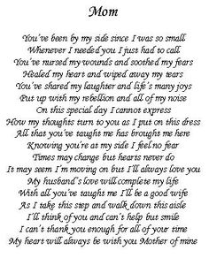 Wedding Poems, Wedding Speech, Quotes About Motherhood, Mothers Day Quotes, Mother Quotes, Sweet Words, A Poem, Mom Quotes