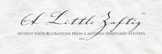 the logo for a restaurant called u little saffyy, which is located in an old