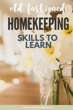 Vintage Homemaking, Homemaking Skills, Housekeeping Tips, Relief Society Activities, Primary Lessons, Visiting Teaching, Singing Time, Living Off The Land