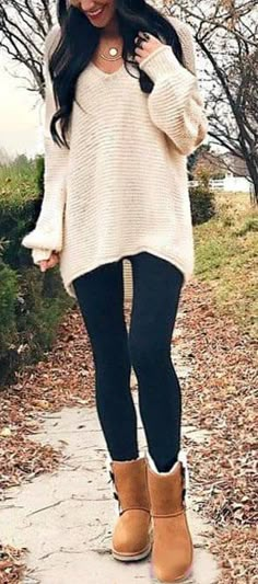 Pretty Winter Outfits, Fall Outfits 2018, Pullovers Outfit, Winter Mode, Dressy Outfits, Winter Outfits Women, Look At You