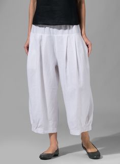 Linen Crumple Effect Harem Pants Dark Olive White Linen Wide Leg Harem Pants, Chic Linen Harem Pants With Pockets, Solid Linen Harem Trousers, Linen Harem Pants For Loungewear, Chic Linen Harem Pants With Elastic Waistband, White Linen Harem Pants For Loungewear, Loosely Fitted Linen Harem Pants, Solid Linen Ankle-length Harem Pants, Spring Linen Harem Pants With Loose Fit